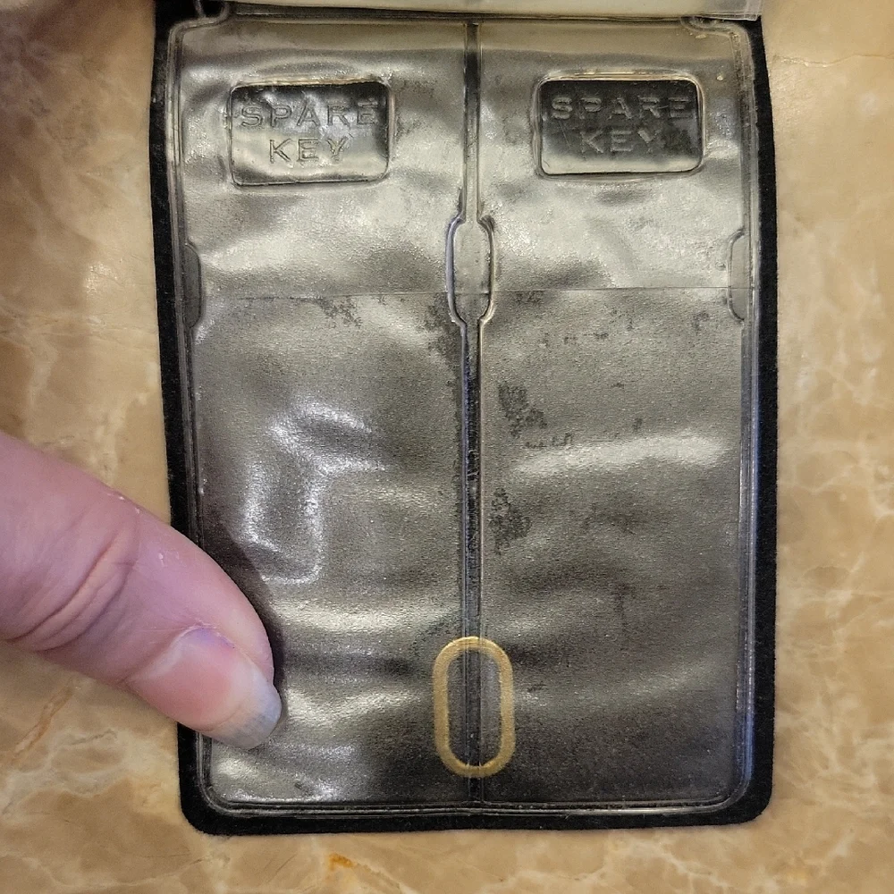 Black Leather I D. Wallet